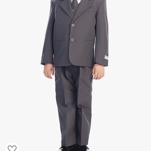 5-Piece Boy's 2-Button Dress Suit